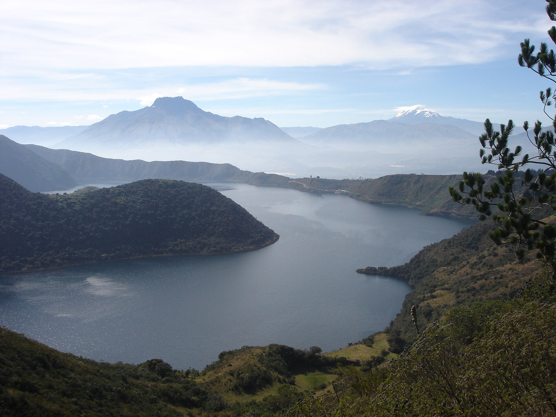Cuicocha crater lake, Imbabura
