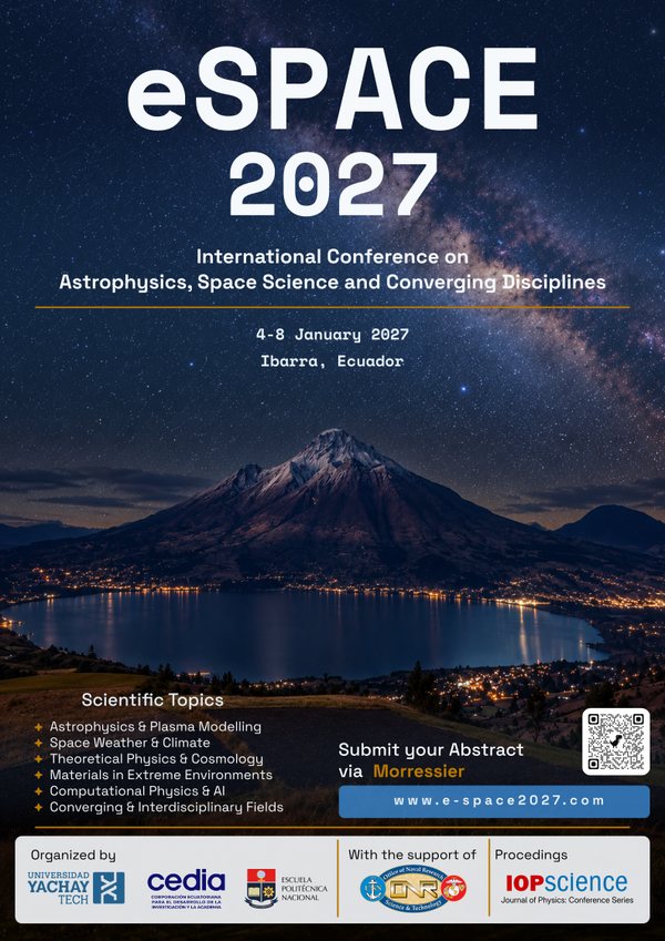 eSPACE 2027 conference flyer